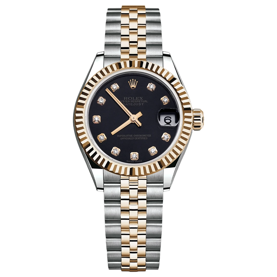 99新 Rolex/劳力士 日志型系列178271-0017黑盘腕表/WHP032974