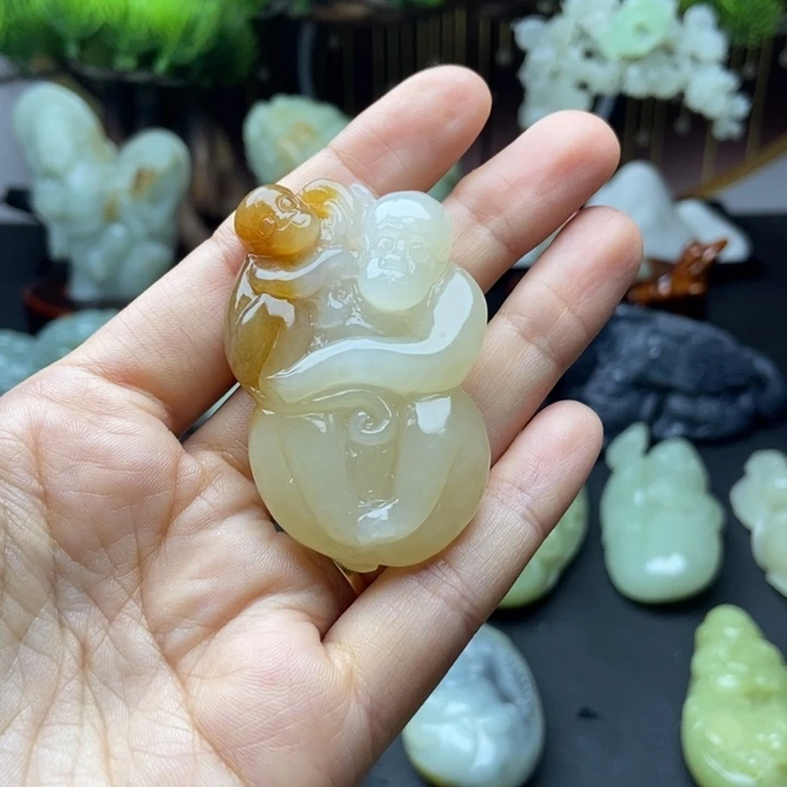 未镶嵌和田玉挂件