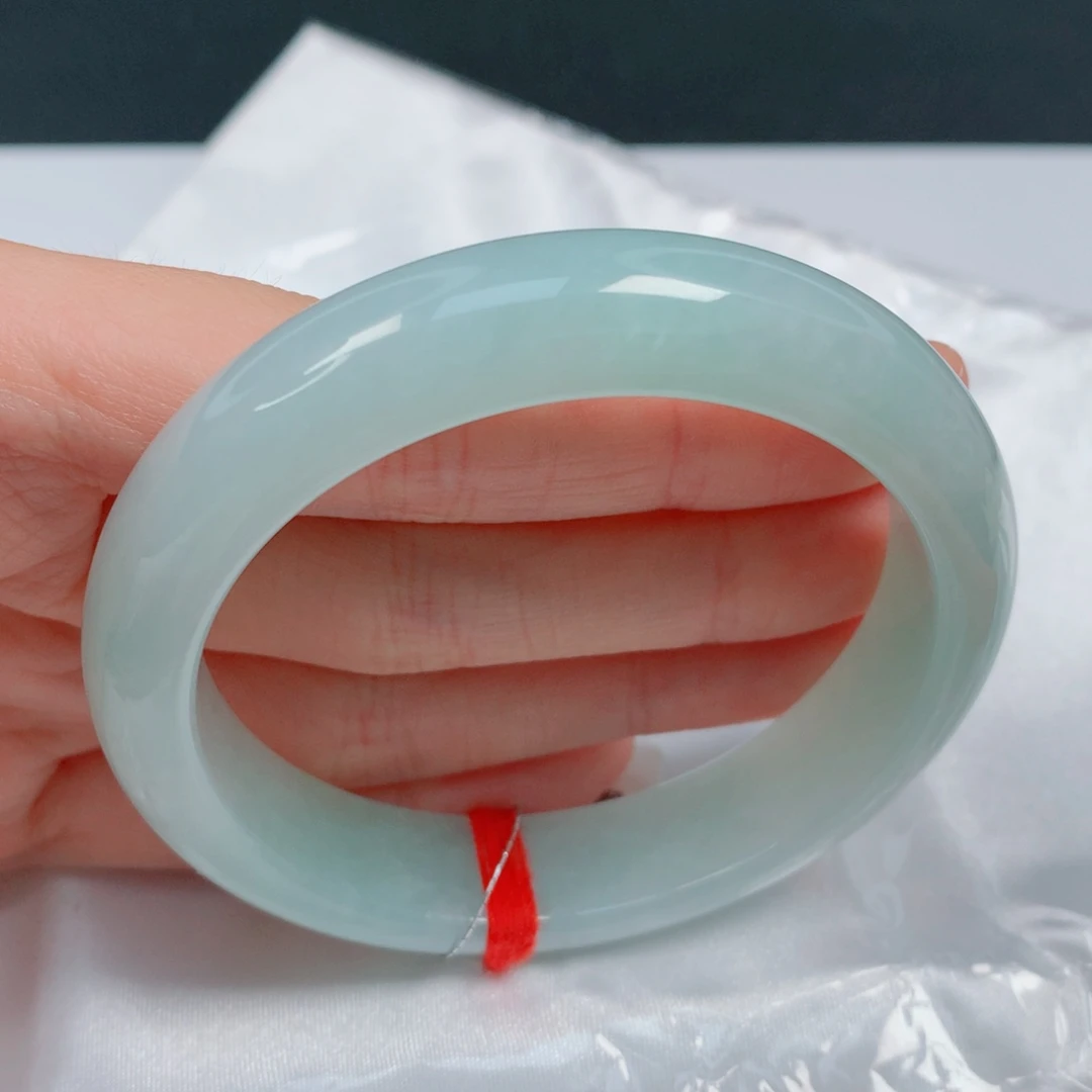 翡翠手镯未镶嵌55.2正圈