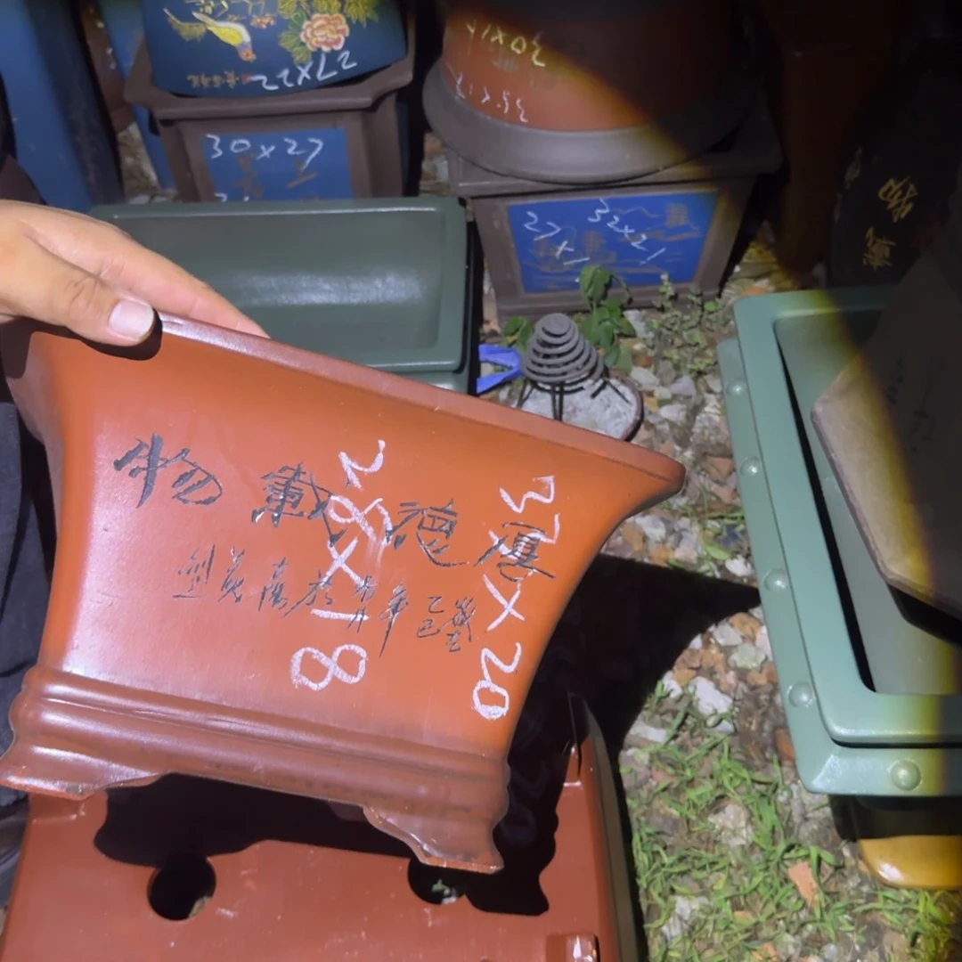 紫砂花盆紫砂花盆花盆盆景盆栽