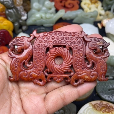 和田玉颈饰未镶嵌25