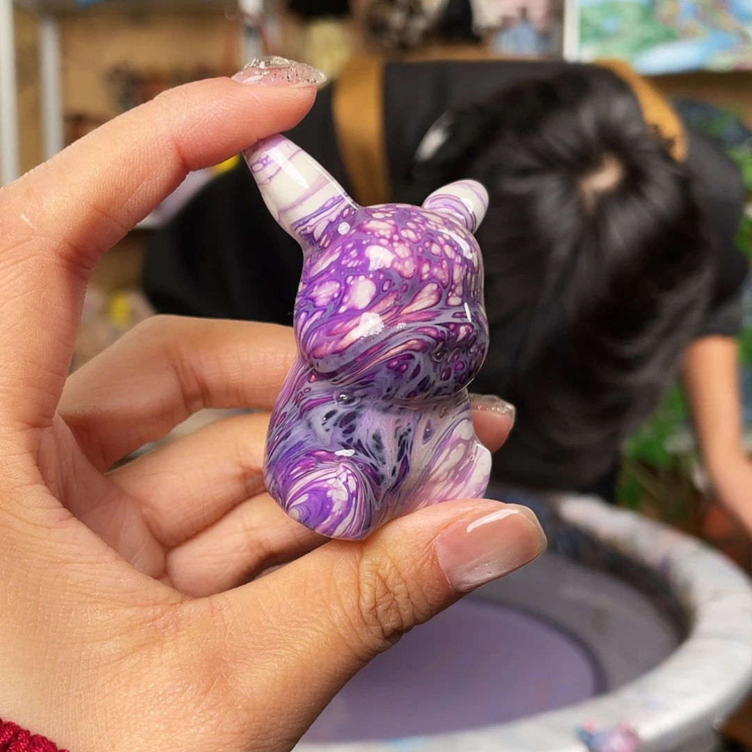 扇子大漆制作 漆博手作