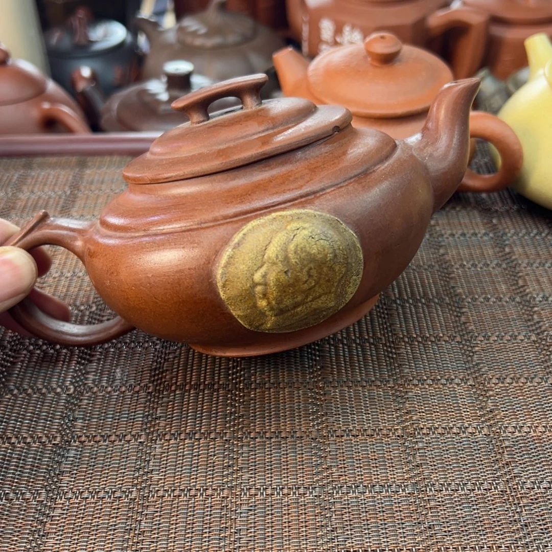茶壶紫砂宜兴原矿紫砂壶450毫升容量
