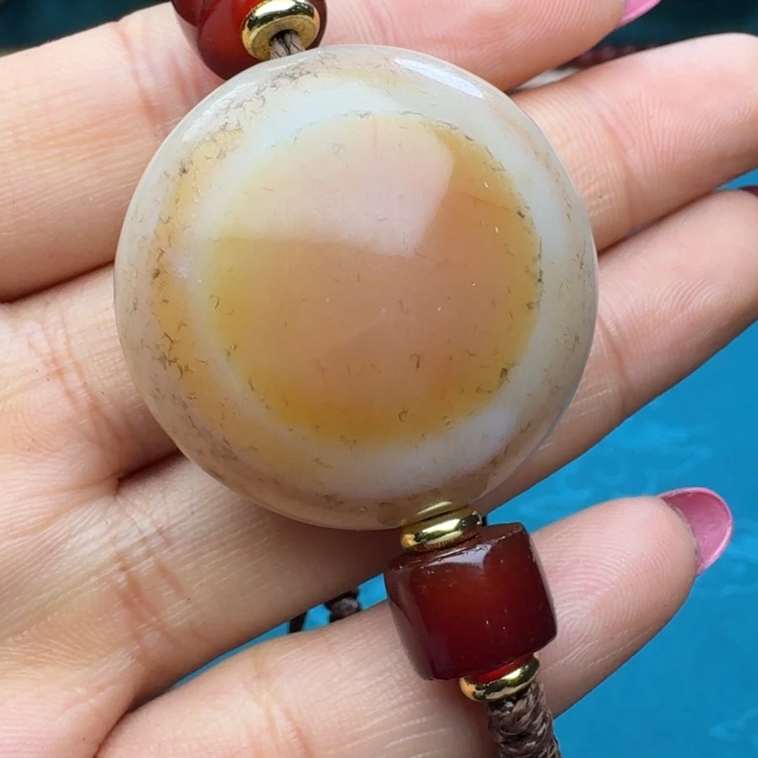 玛瑙/玉髓未镶嵌项链