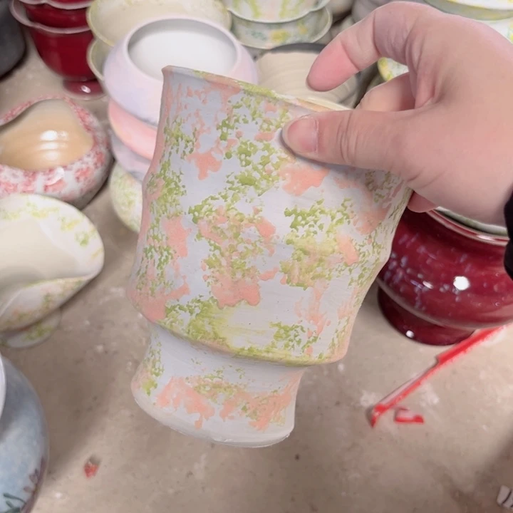 瓷片口12高15 景德镇陶瓷