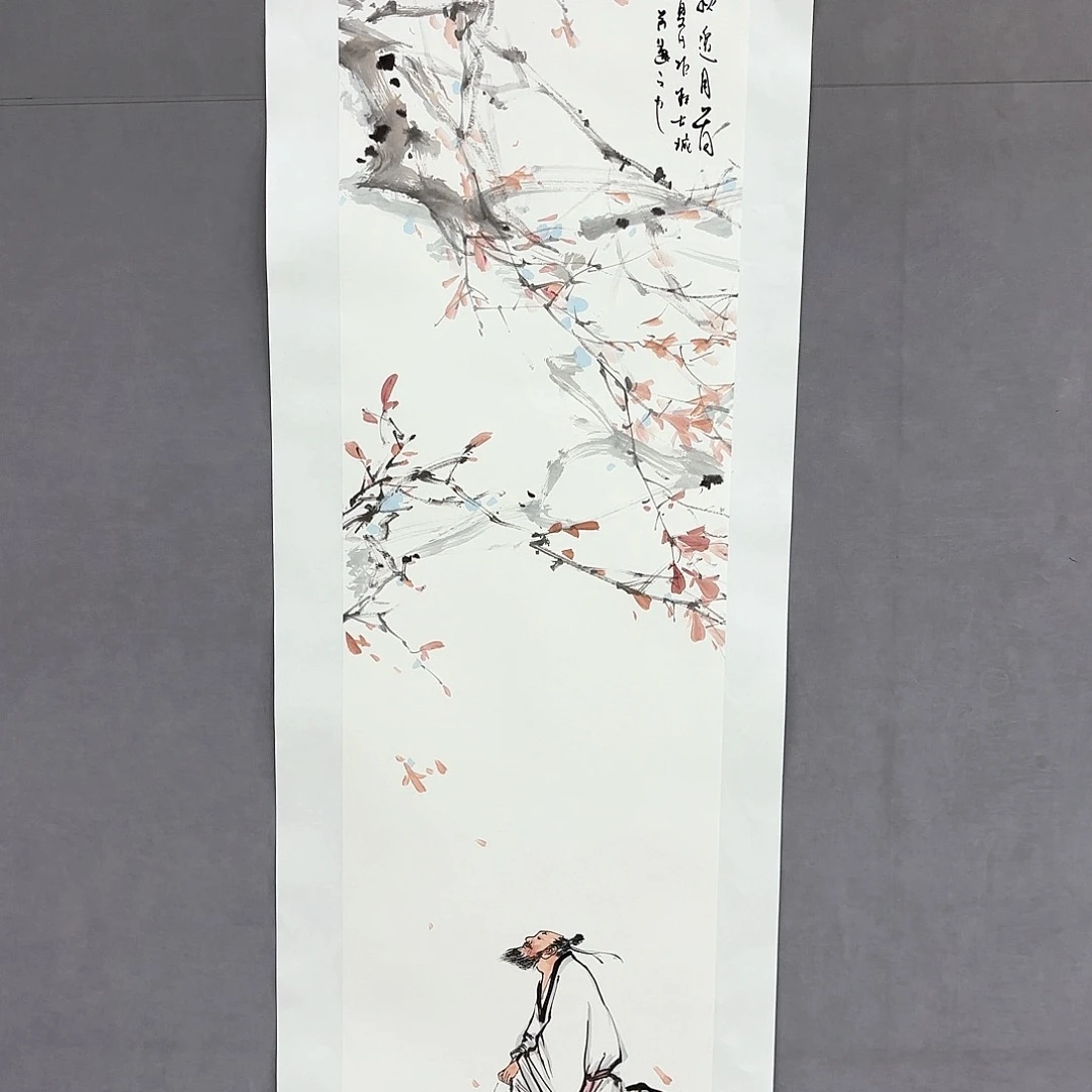 国画艺术家真人手绘