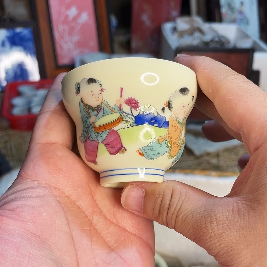 杯景德镇陶瓷艺术品