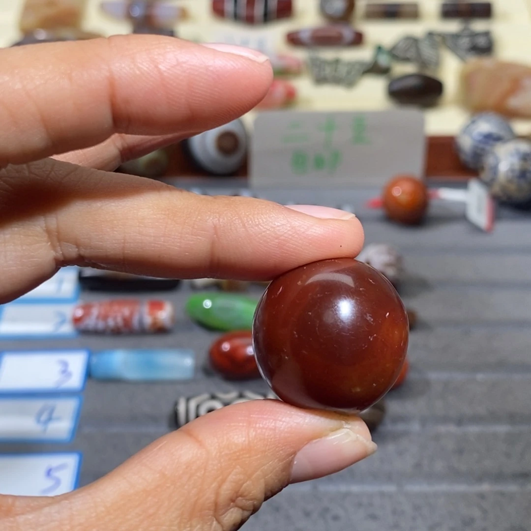 用***7玛瑙/玉髓合金颈饰