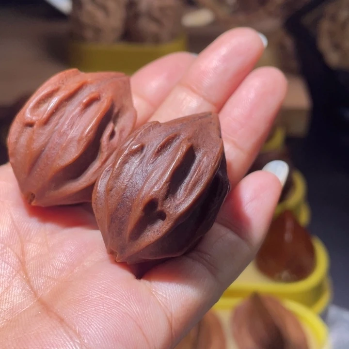 桃核吊坠异形橄榄核风火轮