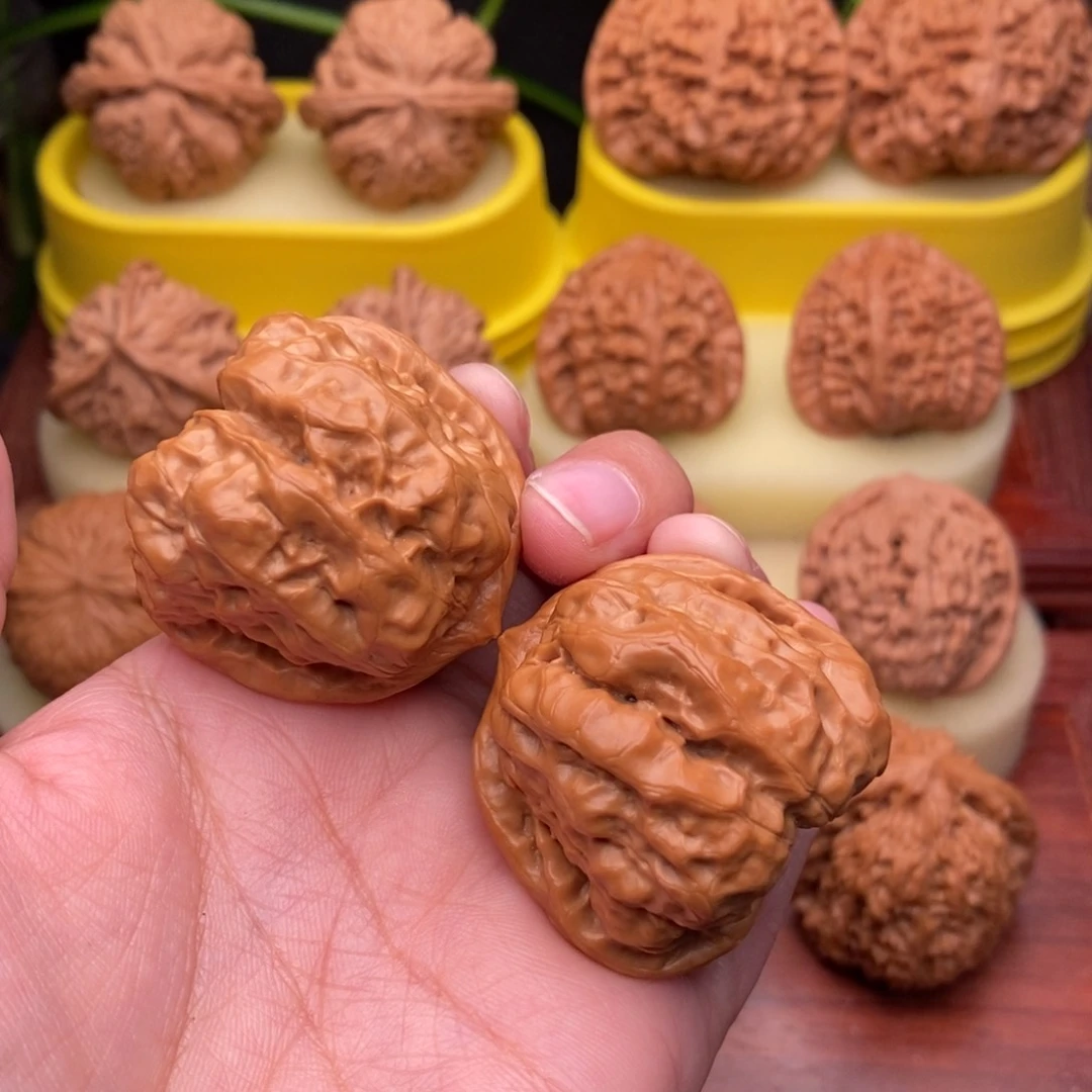 把件文玩核桃39“红皮”延庆大蛙蛙