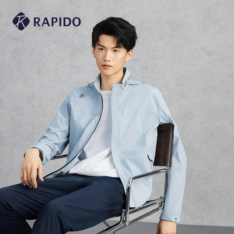 RAPIDO睿必度2025春夏男士防泼水UPF200+轻薄夹克CN5339J05雳霹道