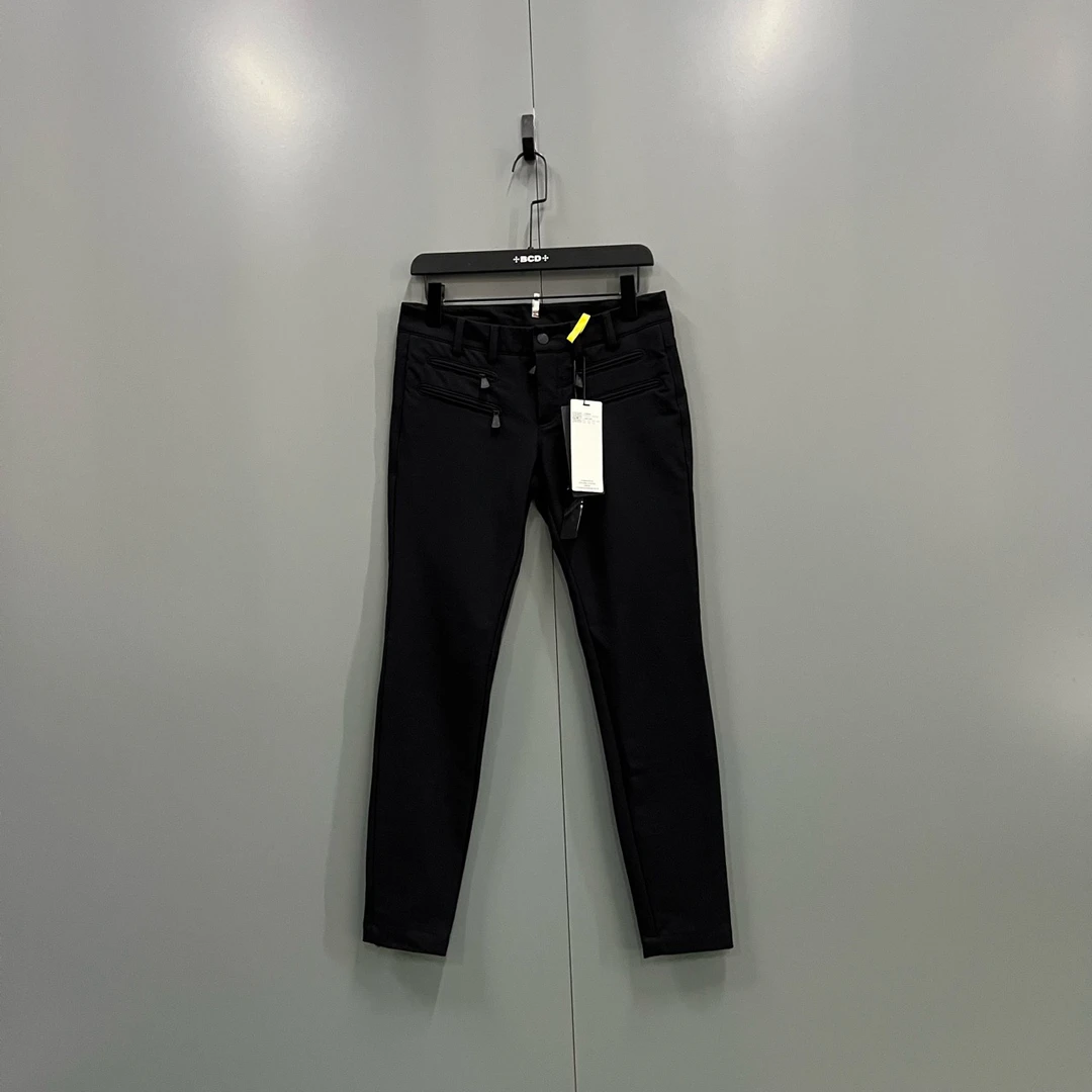 95新 maje ts Moncler 蒙口 黑色长裤 40码