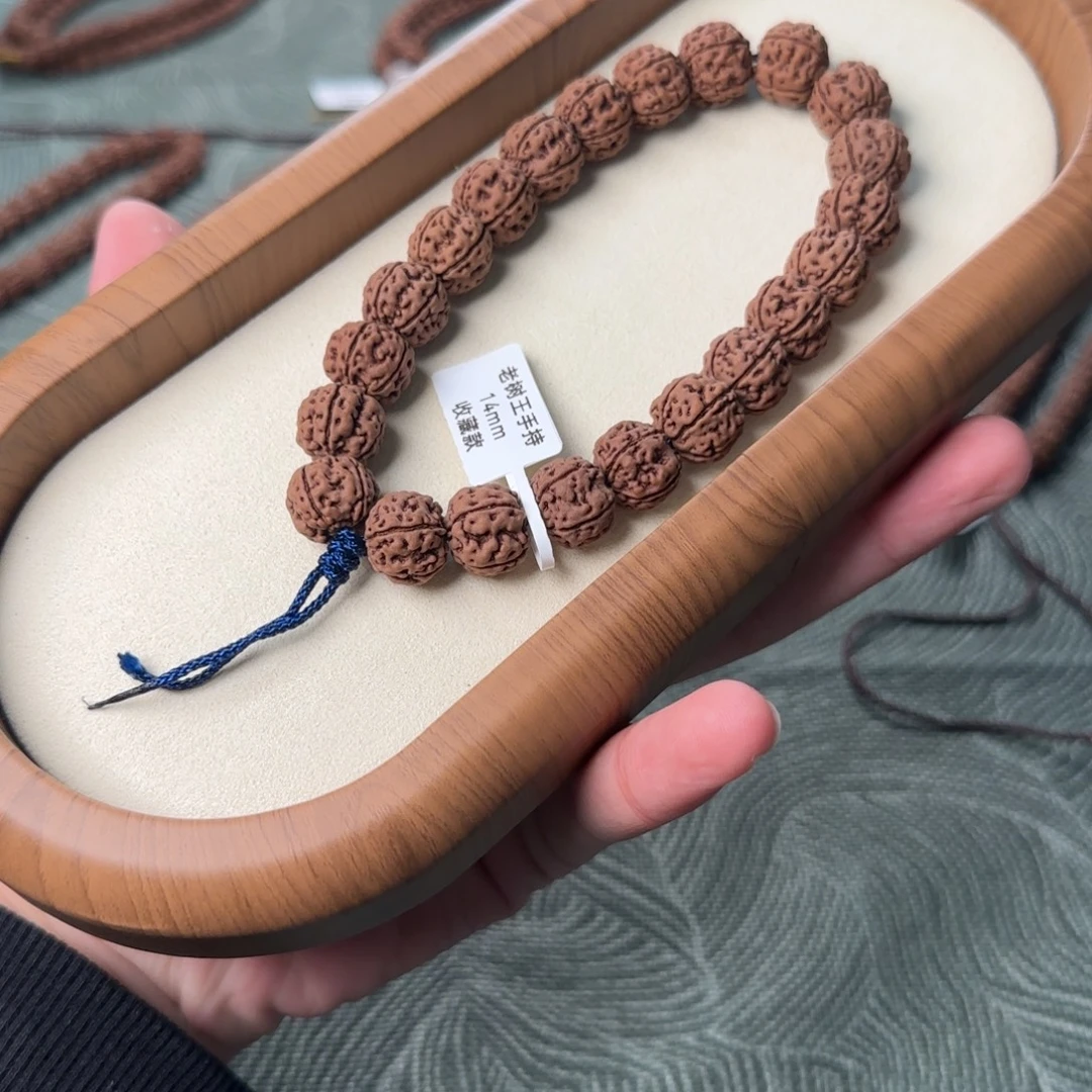 暖***暖手串金刚菩提14mm老树王收藏手持