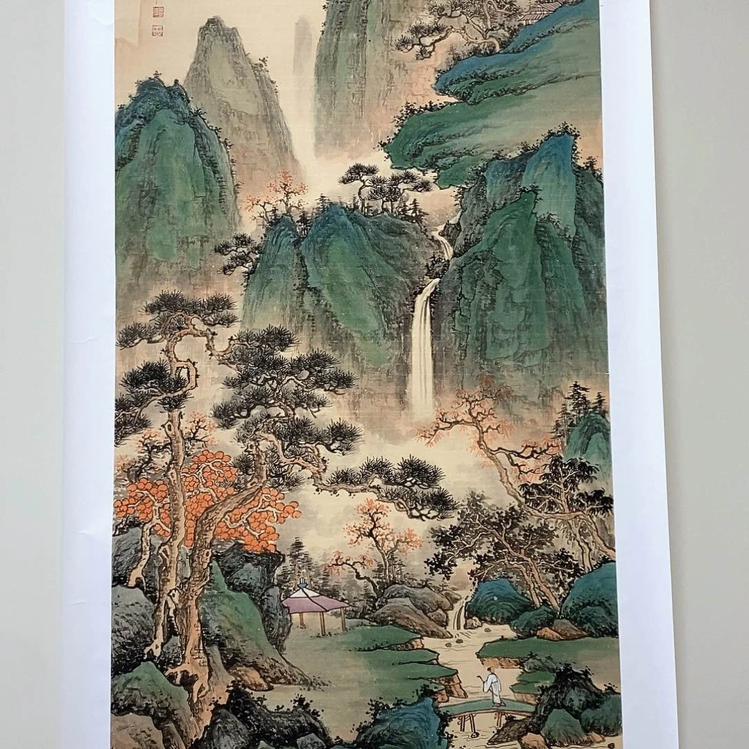 石***皮国画明锐四尺精品佳作