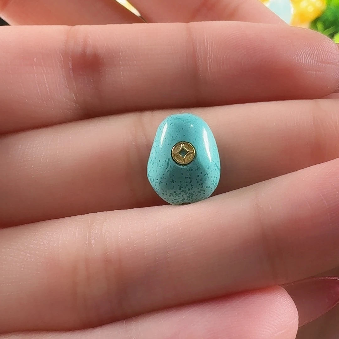 绿松石未镶嵌吊坠(不含链)