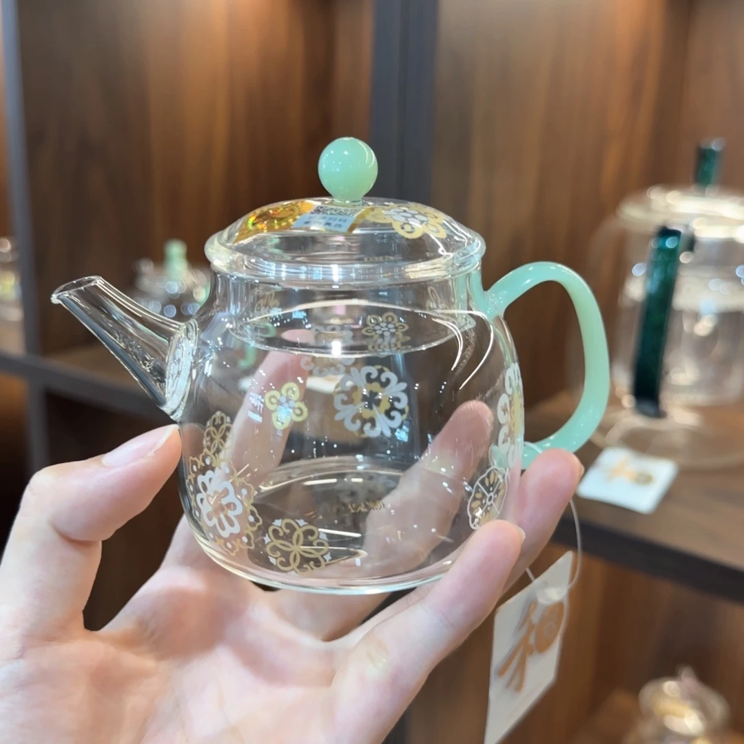 禾器皮球花言卿壶浅玉色