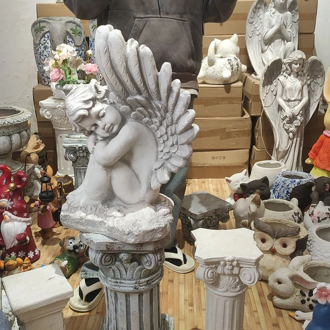 合成树脂睡姿天使