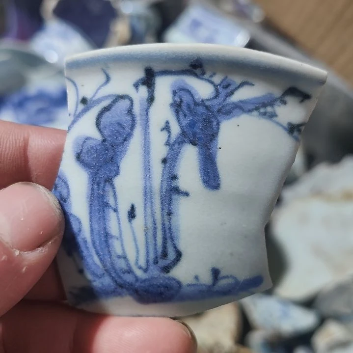 陶瓷手工茶杯摆件