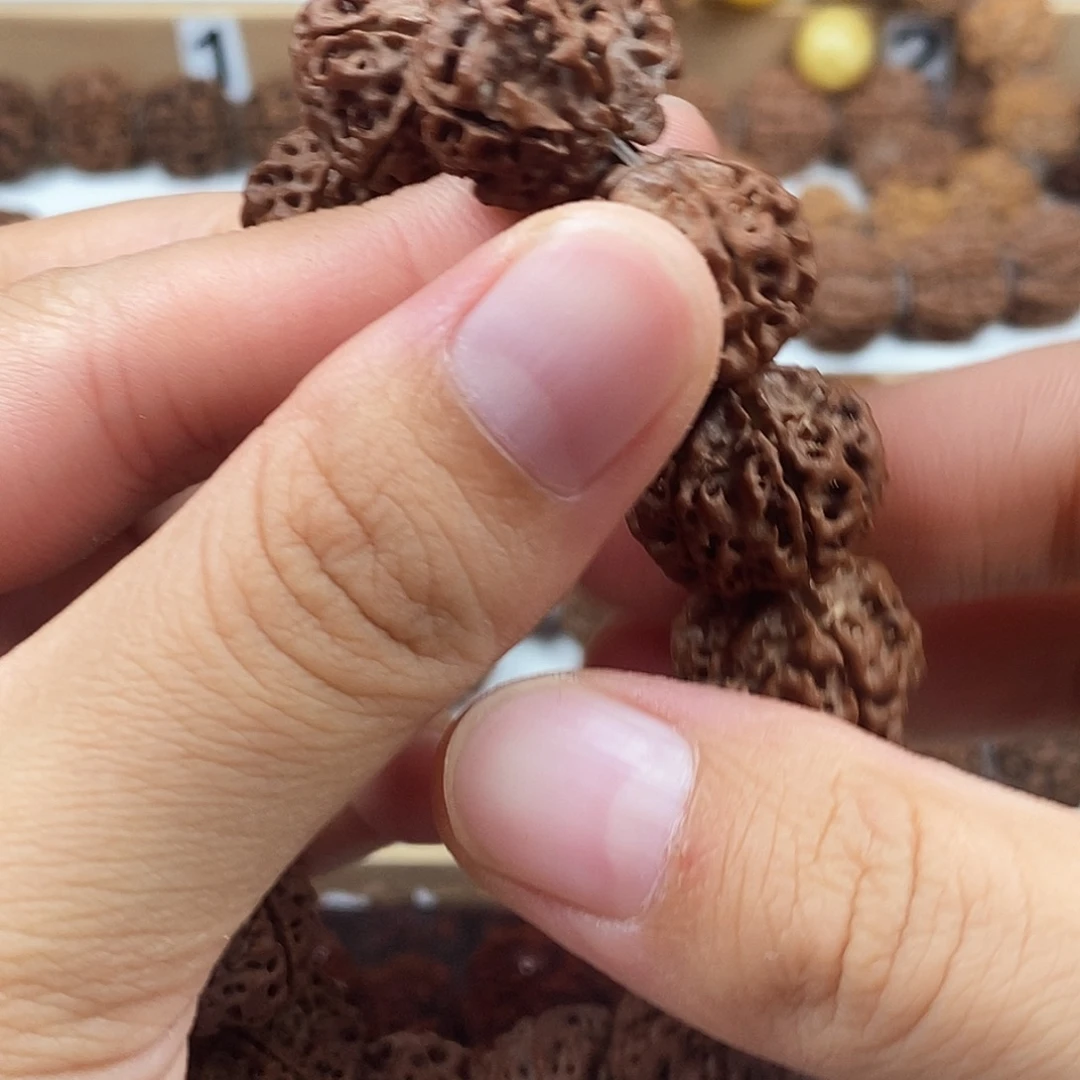 手串金刚菩提精品梅花矮桩蜂窝双龙