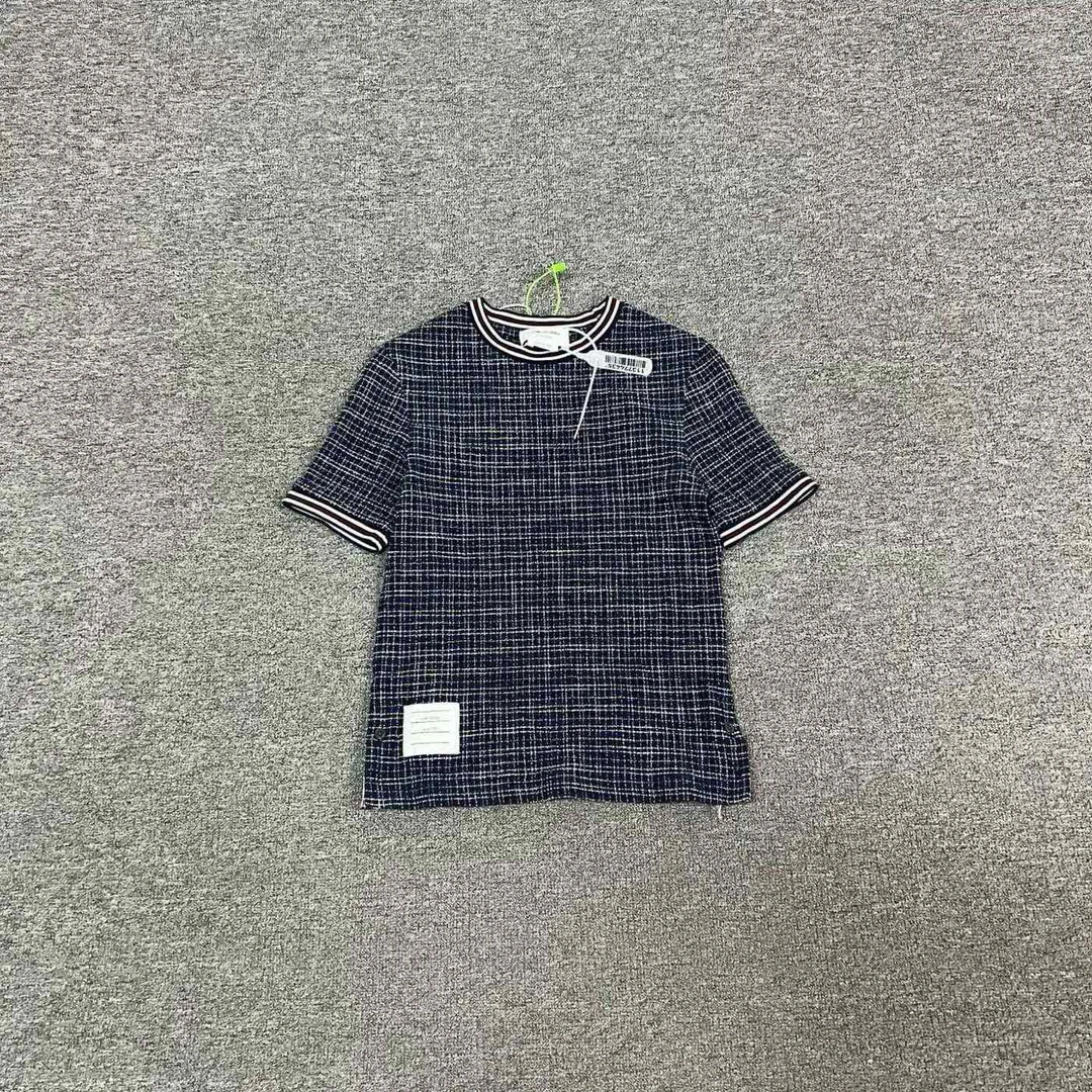 99新 THOMBROWNE tb 粗花呢 短袖 38码