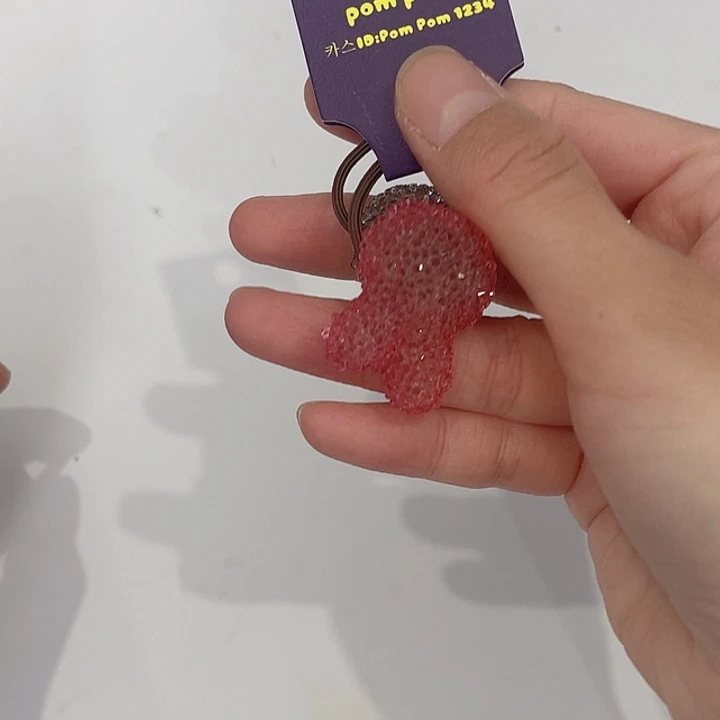 铁合金粉色兔子一个