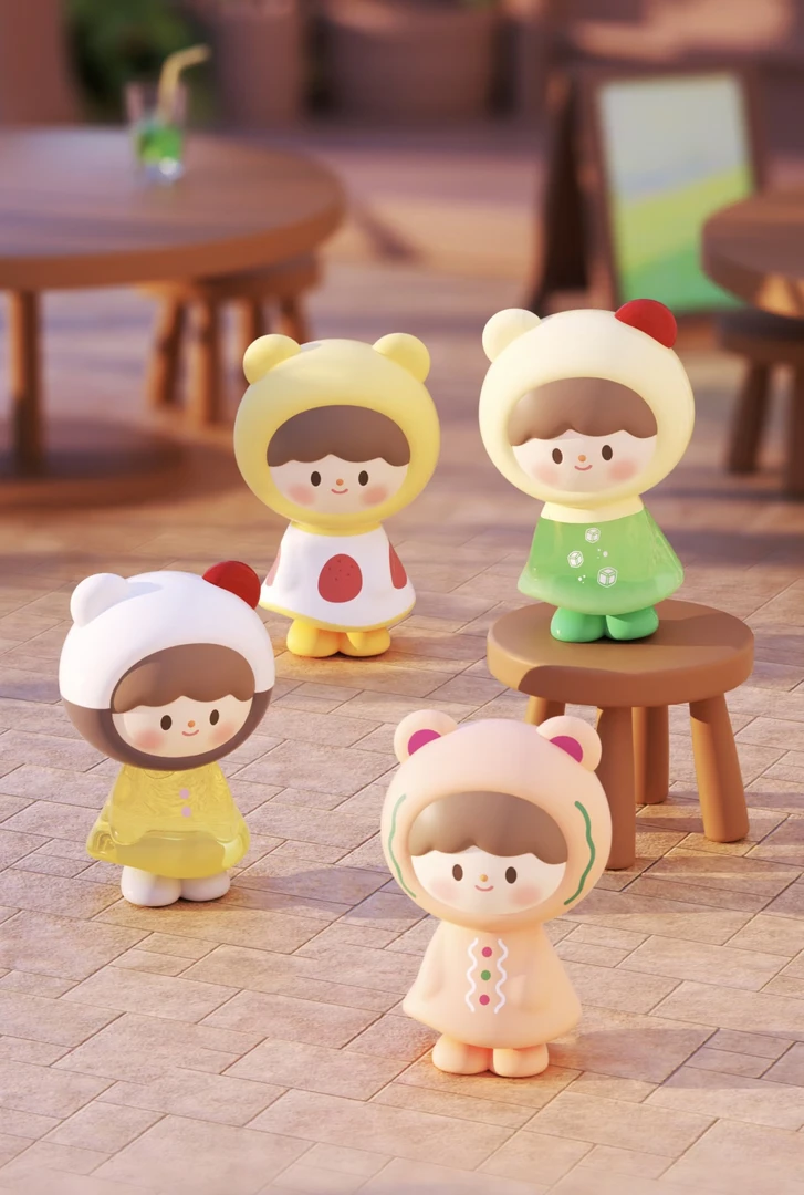 【可可熊代拆】卓大王初代萌粒扭扭乐系列潮玩盲袋萌粒