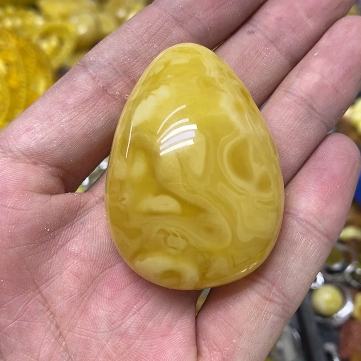 云***舒裸石蜜蜡未镶嵌吊坠