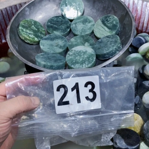 【闪购商品】蛇纹石玉珠宝半成品未镶嵌