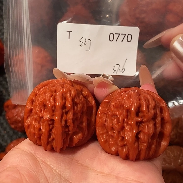 文玩核桃吊坠四座楼37.6