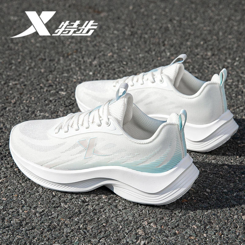 特步女鞋2025新款秋季网面健身运动鞋休闲鞋子薄款减震正品跑步鞋
