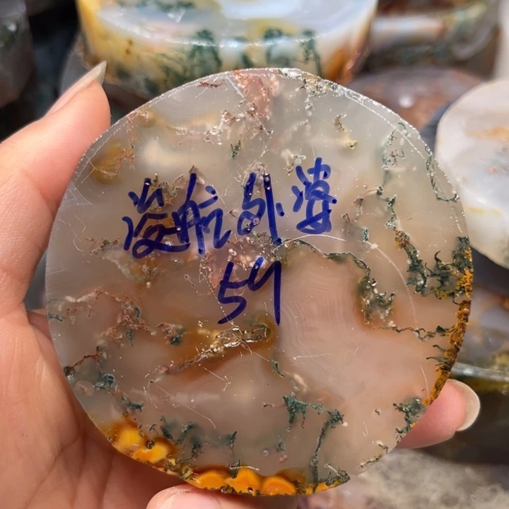 浚***婆定制玛瑙定制水草玛瑙手镯