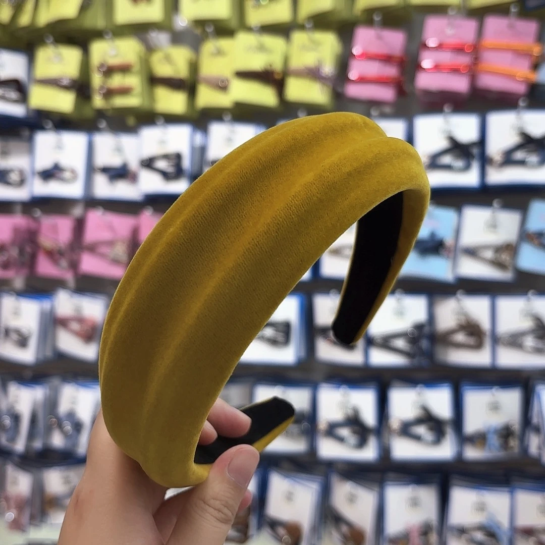 铁合金皮质丝绒发箍