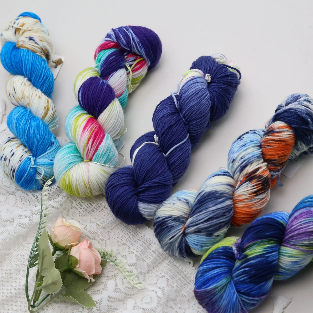 靛青古梦——凯丝贝尔W181手染线