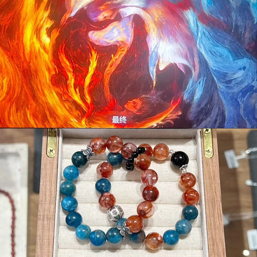 925银手链 JIUJIU【哪吒主题配色】手工精致小众时尚个性手串0212