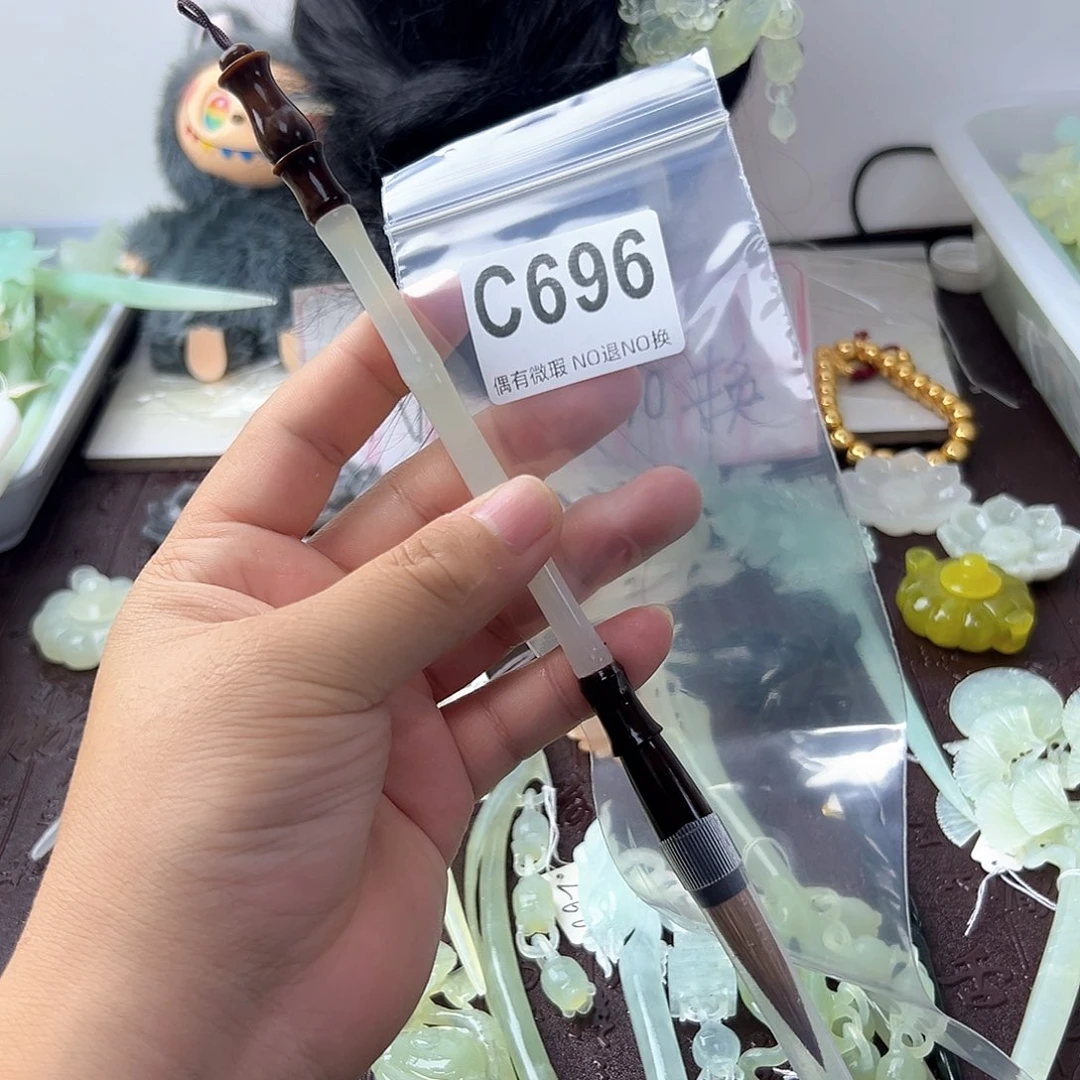 合金蛇纹石玉发饰延*慧