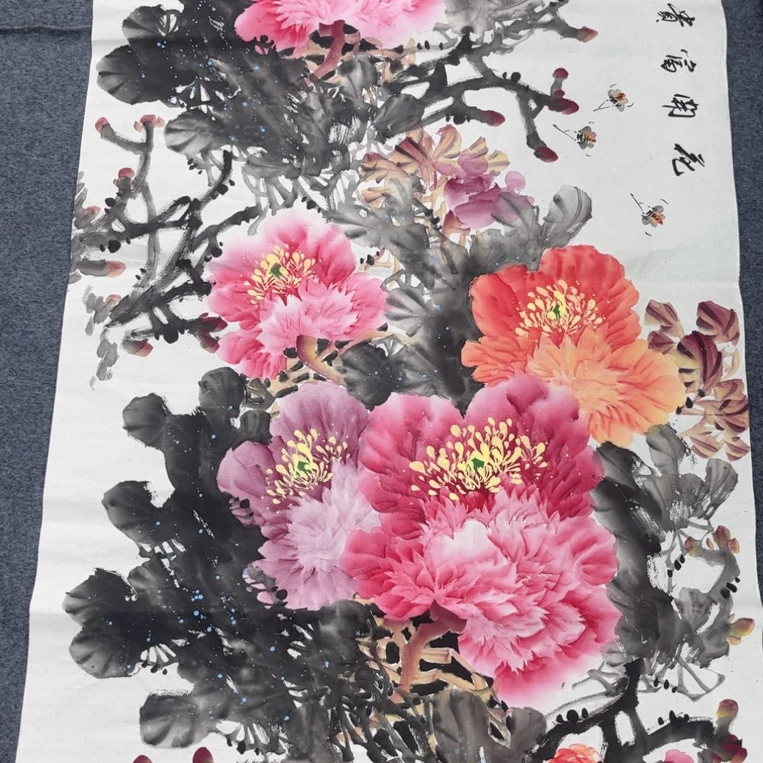 国画纯手绘国画大放漏