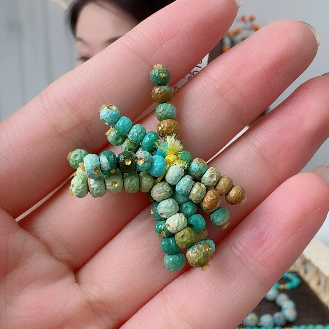 未镶嵌绿松石珠宝奇石