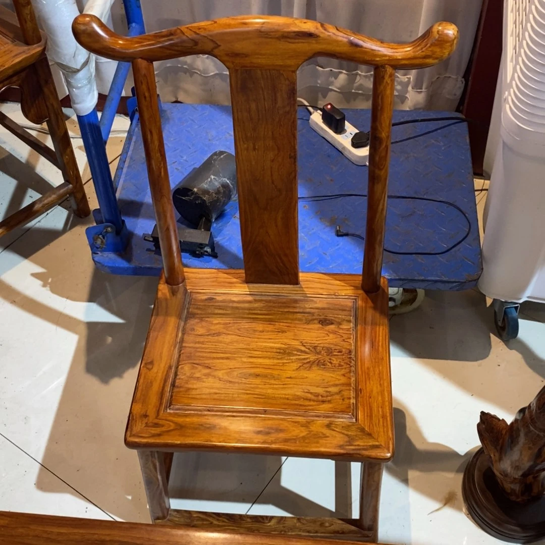 香枝木类成套家具糠*降香黄檀靠背椅订金