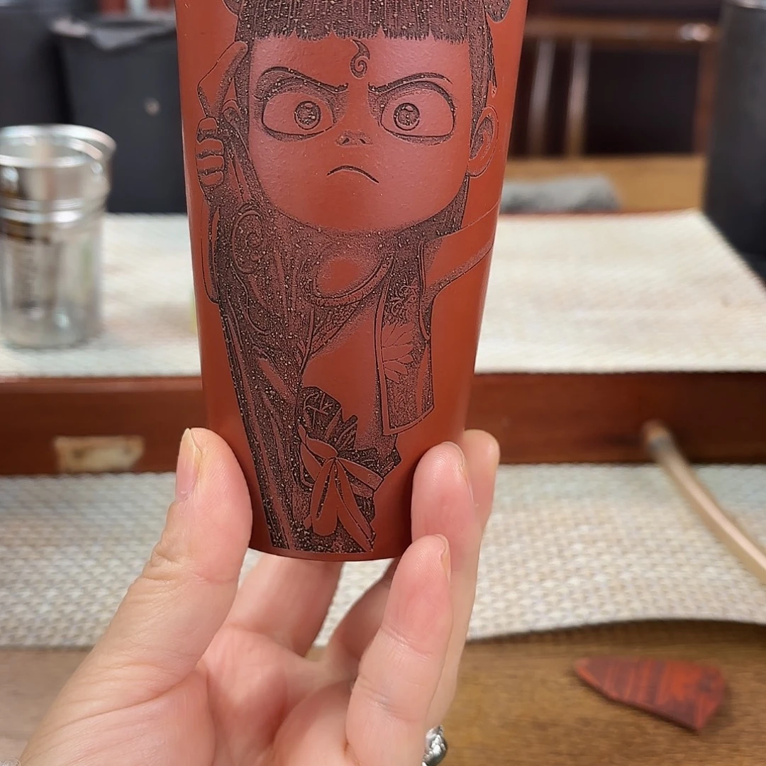 紫砂茶杯宜兴紫砂杯