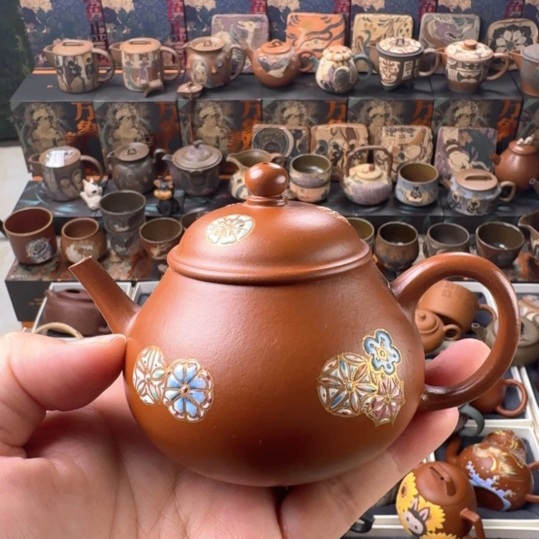 茶壶紫砂170cc原矿精工半手