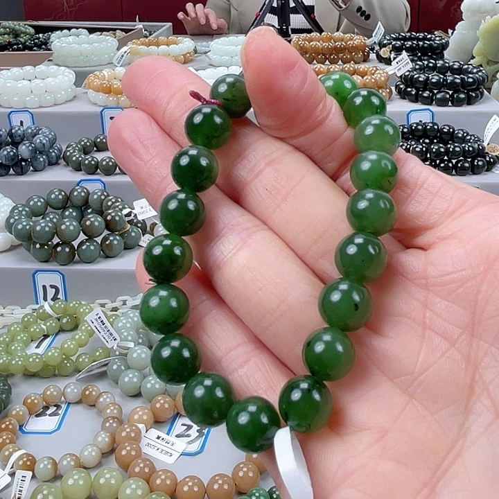 和田玉未镶嵌手串