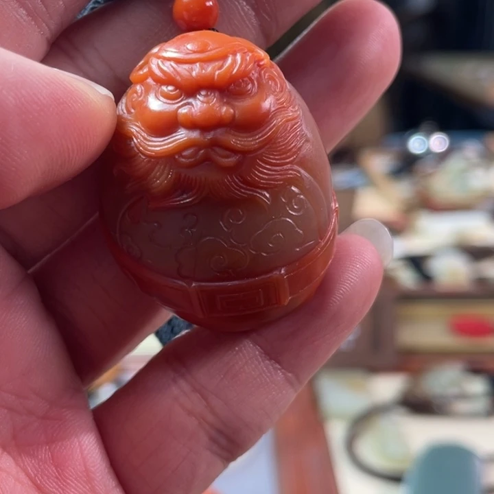 颈饰未镶嵌南红玛瑙