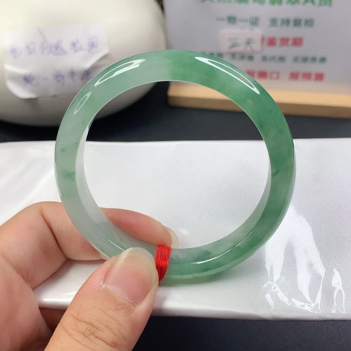 未镶嵌手镯翡翠5455