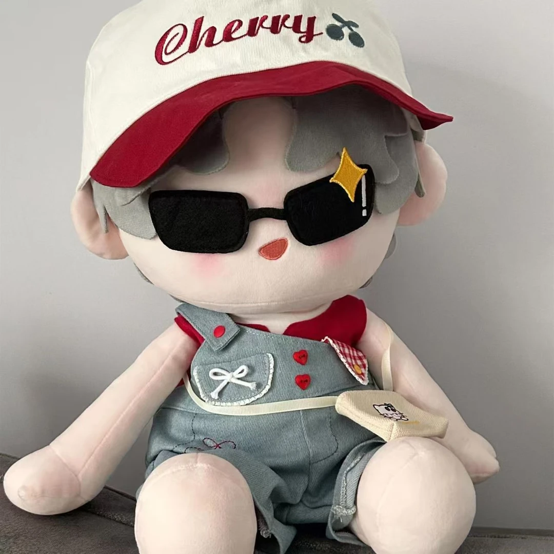 40cm棉花娃娃坐体美式樱桃kitty衣服