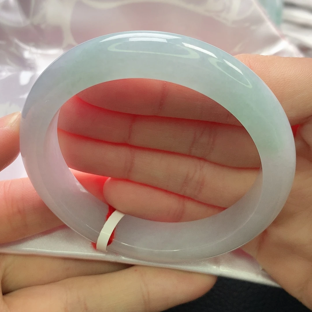 翡翠未镶嵌手镯缅甸5455