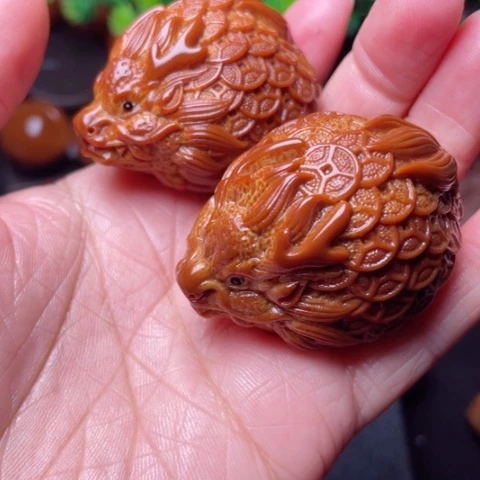 【闪购商品】手串/手链橄榄核35左右金币龙龟手球