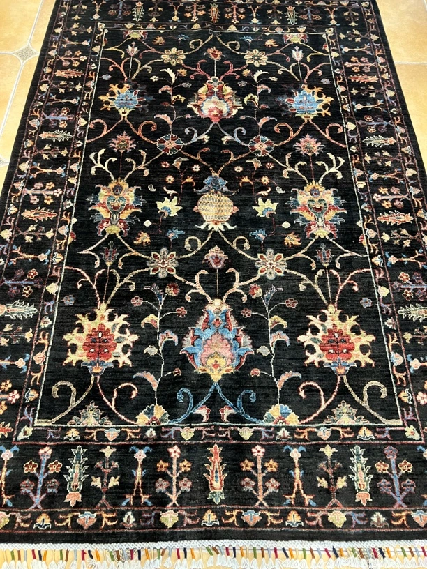 阿富汗手工地毯154 x224