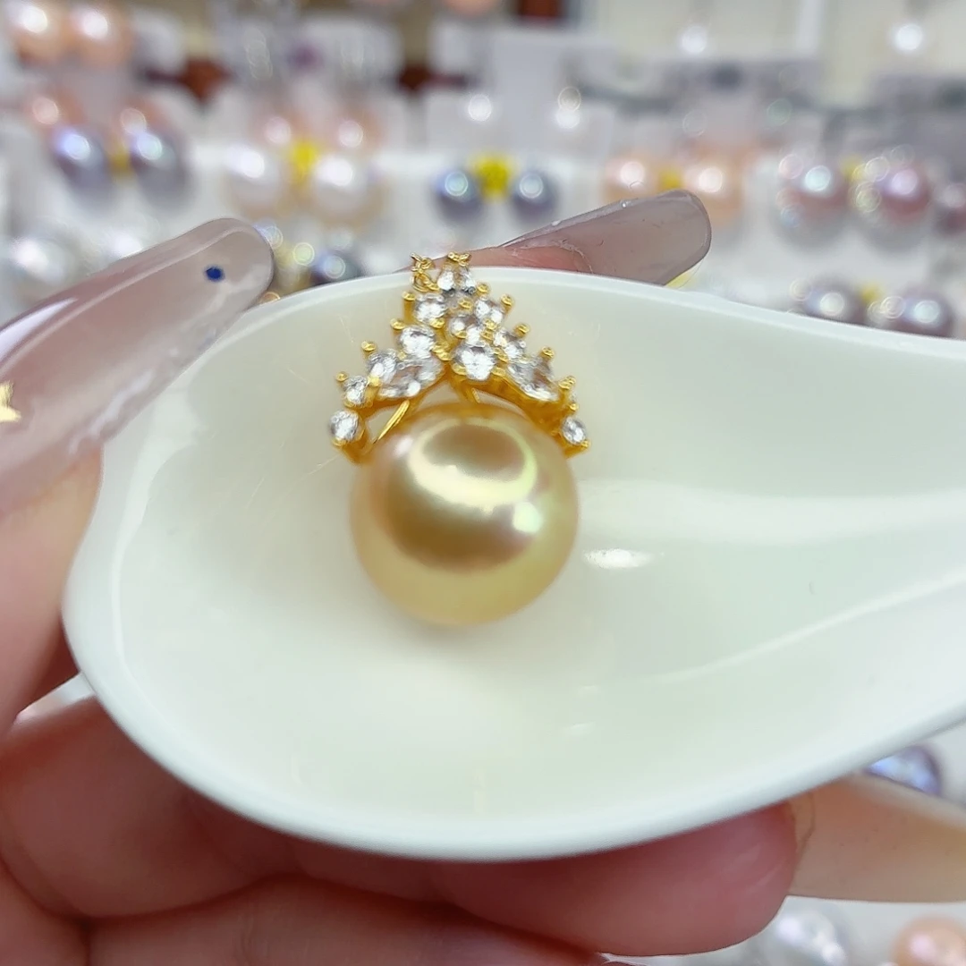 颈饰淡水珍珠合金