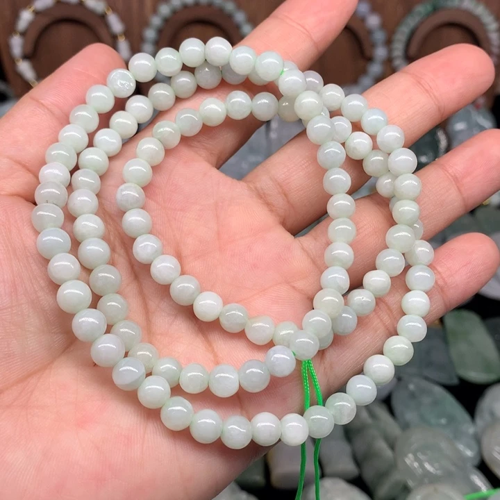 翡翠未镶嵌颈饰11