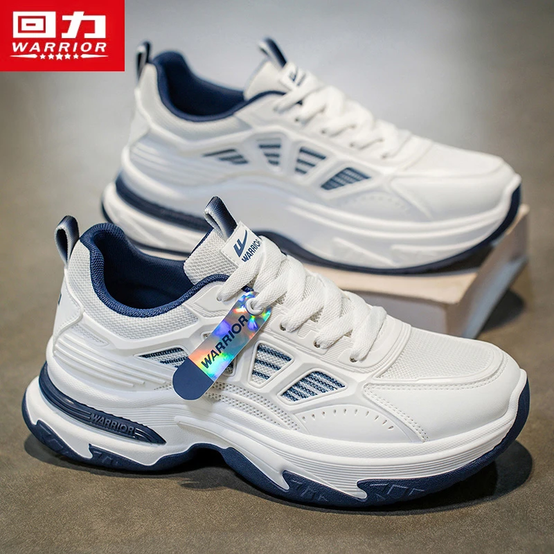 回力跑步运动休闲鞋男士2025新款透气网面开车潮鞋干净感痞帅男鞋